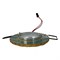 DLS-L149 GU5.3 GLASSY/TEA Светильник декоративный встраиваемый, серия Luciole. Без лампы, цоколь GU5.3. Доп. светодиодная подсветка 3Вт. Стекло. Зеркальный/светло-коричневый. ТМ Fametto UL-00003904 - фото 75196