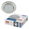 DLS-L156 GX53 GLASSY/CLEAR 3D Светильник декоративный встраиваемый, серия Luciole. Без лампы, цоколь GX53. Доп. светодиодная подсветка 4Вт. Металл/стекло. Зеркальный/Прозрачный, эффект 3D. ТМ Fametto UL-00005321 - фото 75235