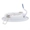 GX53/H2 WHITE 10 PROM Светильник ультратонкий встраиваемый. В составе набора из 10шт. Корпус белый. Картон. TM Uniel. UL-00005051 - фото 75496