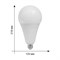 LED-A120-45W/4000K/E27/FR/NR Лампа светодиодная. Форма "A", матовая. Серия Norma. Белый свет (4000K). Картон. ТМ Volpe UL-00005611 - фото 75746