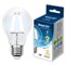 LED-A60-8W/NW/E27/CL GLA01TR Лампа светодиодная. Форма "A", прозрачная. Серия Air. Белый свет (4000K). Картон. ТМ Uniel UL-00002212 - фото 76078
