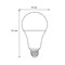 LED-A95-35W/6500K/E27/FR/NR Лампа светодиодная. Форма "A", матовая. Серия Norma. Дневной белый свет (6500K). Картон. ТМ Volpe UL-00005609 - фото 76275