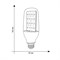 LED-B82-12W/SPBR/E27/CL PLP33WH Лампа светодиодная для растений. Форма «DOUBLESIDE», прозрачная. Спектр для рассады и досвечивания в период роста. Картон. ТМ Uniel UL-00007647 - фото 76287
