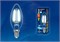 LED-C35-13W/4000K/E14/CL PLS02WH Лампа светодиодная. Форма "свеча", прозрачная. Серия Sky. Белый свет (4000К). Картон. ТМ Uniel. UL-00005900 - фото 76311