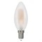 LED-C35-5W/4000K/E14/FR/SLF Лампа светодиодная. Форма "свеча", матовая. Белый свет (4000K). ТМ Volpe UL-00008323 - фото 76363