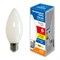 LED-C35-6W/3000K/E27/FR/SLF Лампа светодиодная. Форма "свеча", матовая. Теплый белый свет (3000K). ТМ Volpe UL-00008320 - фото 76399