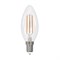 LED-C35-9W/3000K/E14/CL/DIM GLA01TR Лампа светодиодная диммируемая. Форма "свеча", прозрачная. Серия Air. Теплый белый свет (3000K). Картон. ТМ Uniel. UL-00005185 - фото 76455
