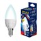 LED-C37 7W/4000K/E14/FR/DIM PLP01WH Лампа светодиодная, диммируемая. Форма «свеча», матовая. Серия Яркая. Белый свет (4000K). Картон. ТМ Uniel. UL-00004294 - фото 76503