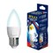 LED-C37 7W/4000K/E27/FR/DIM PLP01WH Лампа светодиодная, диммируемая. Форма «свеча», матовая. Серия Яркая. Белый свет (4000K). Картон. ТМ Uniel. UL-00004295 - фото 76509