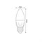 LED-C37 7W/4000K/E27/FR/DIM PLP01WH Лампа светодиодная, диммируемая. Форма «свеча», матовая. Серия Яркая. Белый свет (4000K). Картон. ТМ Uniel. UL-00004295 - фото 76511