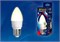 LED-C37 7W/WW/E27/FR PLP01WH Лампа светодиодная. Форма «свеча», матовая. Серия ЯРКАЯ. Теплый белый свет (3000K). Картон. ТМ Uniel UL-00002414 - фото 76525