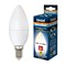 LED-C37-6W/WW+NW/E14/FR PLB01WH Лампа светодиодная. Форма «свеча», матовая. Серия Bicolor. Теплый белый свет - Белый свет. Картон. ТМ Uniel. UL-00001570 - фото 76607