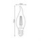 LED-CW35-6W/3000K/E14/CL/DIM/SLF Лампа светодиодная диммируемая. Форма "свеча на ветру", прозрачная. Теплый белый свет (3000K). Картон. ТМ Volpe UL-00009243 - фото 76680