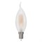 LED-CW35-6W/WW/E14/FR PLS02WH Лампа светодиодная. Форма "свеча на ветру", матовая. Серия Sky. Теплый белый свет. Картон. ТМ Uniel. UL-00000306 - фото 76717