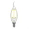 LED-CW35-7,5W/WW/E14/CL GLA01TR Лампа светодиодная. Форма "свеча на ветру", прозрачная. Серия Air. Теплый белый свет (3000K). Картон. ТМ Uniel UL-00003248 - фото 76729