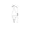 LED-CW37 7W/3000K/E14/FR/DIM PLP01WH Лампа светодиодная, диммируемая. Форма «свеча на ветру», матовая. Серия Яркая. Теплый белый свет (3000K). Картон. ТМ Uniel. UL-00004299 - фото 76775
