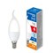LED-CW37-6W/4000K/E14/FR/SLS Лампа светодиодная. Форма «свеча на ветру», матовая. Белый свет (4000K). ТМ Volpe UL-00008802 - фото 76832