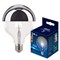 LED-G125-4W/4000K/E27/CL MIRROR/CHROME PLS02WH Лампа светодиодная. Форма "шар", прозрачная колба с зеркальным отражателем. Серия Sky. Белый свет (4000K). Картон. ТМ Uniel UL-00011794 - фото 76891