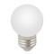 LED-G45-1W/6000K/E27/FR/С Лампа декоративная светодиодная. Форма "шар", матовая. Дневной свет (6000K). Картон. ТМ Volpe. UL-00005806 - фото 76956