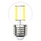 LED-G45-5,5W/4000K/E27/CL/SLF Лампа светодиодная. Форма "шар", прозрачная. Белый свет (4000K). ТМ Volpe UL-00008460 - фото 77016