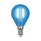 LED-G45-5W/BLUE/E14 GLA02BL Лампа светодиодная. Форма "шар". Серия Air color. Синий свет. Картон. ТМ Uniel UL-00002989 - фото 77037