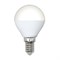LED-G45-6W/3000K/E14/FR/DIM/SLS Лампа светодиодная, диммируемая. Форма "шар", матовая. Теплый белый свет (3000K). ТМ Volpe UL-00009229 - фото 77106