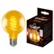 LED-G95-4W/GOLDEN/E27/CW GLV21GO Лампа светодиодная Vintage. Форма «шар», золотистая колба. Cпиральная нить. Картон. ТМ Uniel UL-00001818 - фото 77332