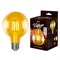 LED-G95-6W/GOLDEN/E27 GLV21GO Лампа светодиодная Vintage. Форма «шар», золотистая колба. Картон. ТМ Uniel UL-00002359 - фото 77346