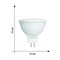 LED-MR16-5W/3000K/GU5.3/FR/SLS Лампа светодиодная. Форма «JCDR», матовая. Теплый белый свет (3000K). ТМ Volpe UL-00008838 - фото 77971