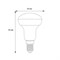 LED-R50-7W/NW/E14/FR/NR Лампа светодиодная. Форма "Рефлектор", матовая. Серия Norma. Белый свет (4000K). Картон. ТМ Volpe UL-00003844 - фото 78063