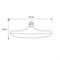 LED-U150-16W/SPSB/E27/FR PLP30WH Лампа светодиодная для растений. Форма «UFO», матовая.  Спектр для рассады и цветения. Картон. ТМ Uniel UL-00004122 - фото 78165