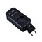 S-CT1-1,5U BLACK Удлинитель серии Travel, шнур 1,5м., 1 гнездо, 10A, б/з, 4USB(2,1A). Черный. ТМ Uniel UL-00011133 - фото 78368