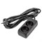 S-CU2-3 BLACK Удлинитель серии Ultra, шнур 3м., 2 гнезда, 10A, б/з. Черный. TM Uniel UL-00009976 - фото 78423