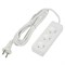 S-CU3-3 WHITE Удлинитель серии Ultra, шнур 3м., 3 гнезда, 10A, б/з. Белый. TM Uniel UL-00009982 - фото 78463