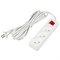 S-CU3-5B WHITE Удлинитель серии Ultra, шнур 5м., 3 гнезда, 10A, б/з. Белый. TM Uniel UL-00009996 - фото 78479