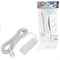S-CU3-7 WHITE Удлинитель серии Ultra, шнур 7м., 3 гнезда, 10A, б/з. Белый. TM Uniel UL-00009986 - фото 78486