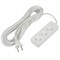 S-CU3-7 WHITE Удлинитель серии Ultra, шнур 7м., 3 гнезда, 10A, б/з. Белый. TM Uniel UL-00009986 - фото 78487