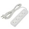 S-CU4-3 WHITE Удлинитель серии Ultra, шнур 3м., 4 гнезда, 10A, б/з. Белый. TM Uniel UL-00009988 - фото 78492