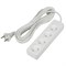 S-CU4-5 WHITE Удлинитель серии Ultra, шнур 5м., 4 гнезда, 10A, б/з. Белый. TM Uniel UL-00009989 - фото 78496