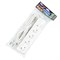 S-CU5-3 WHITE Удлинитель серии Ultra, шнур 3м., 5 гнезд, 10A, б/з. Белый. TM Uniel UL-00009990 - фото 78501