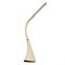 TLD-542 Cream/LED/300Lm/5000K/Dimmer Светильник настольный c часами, календарем, термометром, 5W. Сенсорный выключатель. Кремовый (стилизован под кожу). TM Uniel. UL-00003303 - фото 78962