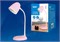 TLI-228 PINK E27 Светильник настольный, 60W. Цоколь Е27.  Механический выключатель. Розовый. ТМ Uniel. UL-00003653 - фото 79248
