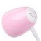 TLI-228 PINK E27 Светильник настольный, 60W. Цоколь Е27.  Механический выключатель. Розовый. ТМ Uniel. UL-00003653 - фото 79251