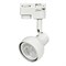 UBL-Q322 GU10 WHITE Светильник-прожектор трековый. Под лампу GU10. Корпус белый. ТМ Volpe UL-00009602 - фото 79346