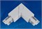 UBX-A22 SILVER 1 POLYBAG Соединитель для шинопроводов L-образный. Внутренний. Трехфазный. Цвет — серебряный. Упаковка — полиэтиленовый пакет. 09767 - фото 79445