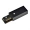 UBX-Q121 K01 BLACK 1 POLYBAG Ввод питания для шинопровода. Однофазный. Черный. ТМ Volpe. UL-00001277 - фото 79557