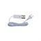 UBX-Q122 G02 WHITE 1 POLYBAG Ввод питания для шинопровода типа G с проводом 3м и с вилкой. Однофазный. Белый. ТМ Volpe UL-00009305 - фото 79580