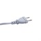 UBX-Q122 G02 WHITE 1 POLYBAG Ввод питания для шинопровода типа G с проводом 3м и с вилкой. Однофазный. Белый. ТМ Volpe UL-00009305 - фото 79586