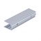 UCC-N01/C50 SILVER SET10 Крепления для светодиодных лент ULS-N01 NEON 12В, 6x12мм. Набор из 10шт. Алюминий. TM Uniel UL-00013348 - фото 79691