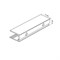 UCC-N01/C50 SILVER SET10 Крепления для светодиодных лент ULS-N01 NEON 12В, 6x12мм. Набор из 10шт. Алюминий. TM Uniel UL-00013348 - фото 79697